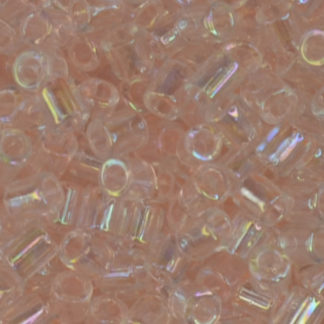 TOHO #1/2 Bugle-Light Pink Transparent Rainbow #.5T171