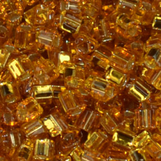 TOHO 11/o Triangle-Dark Topaz Silver Lined #11Tri22C