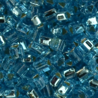 TOHO 11/o Triangle-Light Aqua Silver Lined #11Tri23