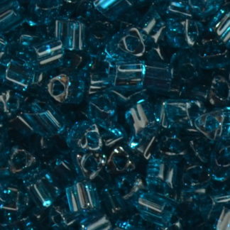 TOHO 11/o Triangle-Blue Zircon Transparent #11Tri7BD