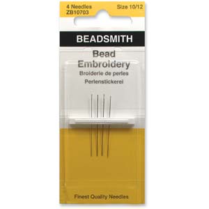 Embroidery Beading Needles * 4 Needle Package