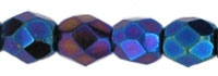 Czech Fire Polish 3mm-Iris Blue #CFPIBL-3