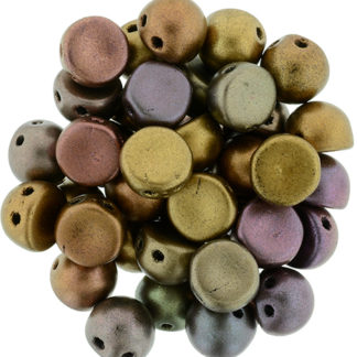 CzechMate Cabochon - Matte Metallic Bronze Iris