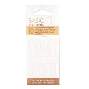 Basic Elements Brand Needles - Twisted Wire - Extra Fine * 10 Pieces #CTNEF-10