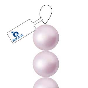 Preciosa Maxima Crystal Pearls-6mm Lavender * 21 Bead Strand