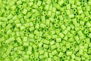 TOHO #1/2 Bugle-2 mm Length, Lime Opaque #.5T44