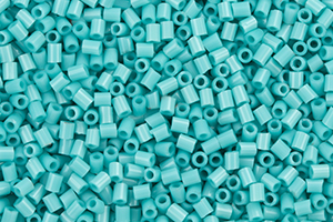 TOHO #1/2 Bugle-2 mm Length, Turquoise Opaque #.5T55