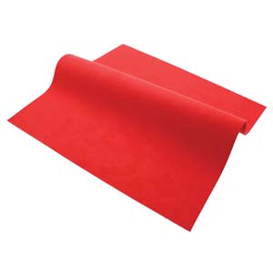 Ultrasuede - Scoundrel Red  8.5" x 8.5" Packaged in a Tube.