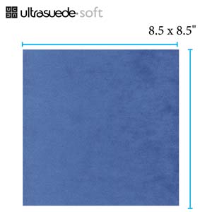Ultrasuede - Jazz Blue 8.5" x 8.5" Packaged in a Tube