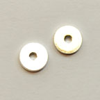 Silver Plate - 6mm Flat Spacer