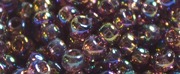 TOHO 11/o Round-Amethyst Transparent Rainbow #11T166B