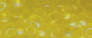 TOHO 11/o Round-Citrine Transparent Rainbow Matte #11T175F