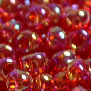 TOHO 11/o Round-Dark Ruby Transparent Rainbow #11T165C