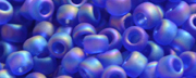 TOHO 11/o Round-Dark Sapphire Transparent Rainbow Matte #11T87F
